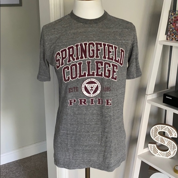 Tops - 2/$10 Unisex Graphic Tee Springfield College Shirt